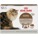 Royal Canin Aging 12+ Thin Slices in Gravy Canned Cat Food, 3-oz, case of 12