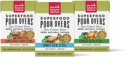 The Honest Kitchen Superfood POUR OVERS Variety Pack Wet Dog Food Topper, 5.5-oz, 3 pack