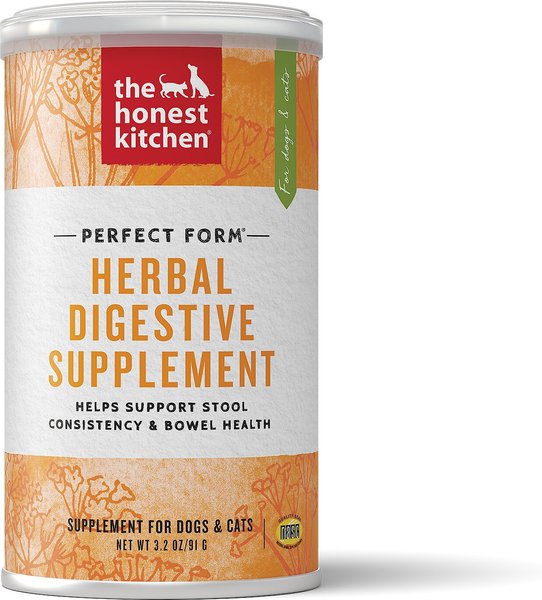 The Honest Kitchen Perfect Form Herbal Digestive Dog & Cat Supplement, 3.2-oz jar slide 1 of 6