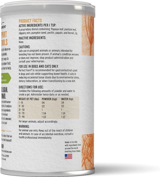 The Honest Kitchen Quiet Tea Herbal Dog & Cat Supplement