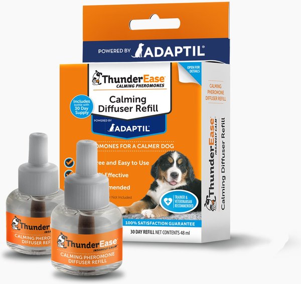 ThunderEase Calming Diffuser Refill for Dogs, 30 day, 2 count slide 1 of 4