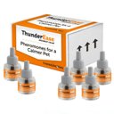 ThunderEase Multi-Cat Calming Diffuser Refill for Cats, 30 day, 6 count