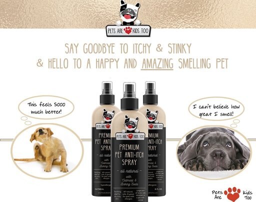 Pets Are Kids Too Premium Anti-Itch Dog & Cat Spray, 8-oz bottle