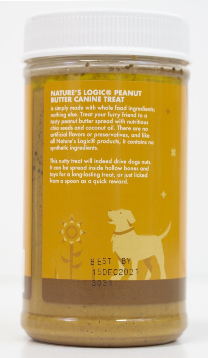 Nature s Logic Canine Peanut Butter Spread Dog Treat