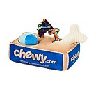 Frisco Chewy Box Hide & Seek Puzzle Plush Squeaky Dog Toy, Small/Medium