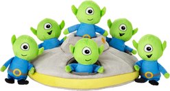 Frisco Flying Saucer & Aliens Hide & Seek Puzzle Plush Squeaky Dog Toy, Small/Medium slide 1 of 6