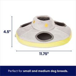 Frisco Flying Saucer & Aliens Hide & Seek Puzzle Plush Squeaky Dog Toy, Small/Medium slide 2 of 6