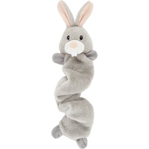 FRISCO Easter Carrot Plush with Rope Dog Toy, Small/Medium, 3 count 