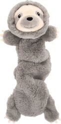 Frisco Sloth Bungee Plush Squeaky Dog Toy, Small/Medium
