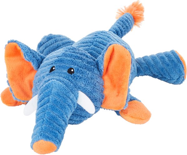 Frisco Elephant Corduroy Plush Squeaky Dog Toy, Large/X-Large slide 1 of 6