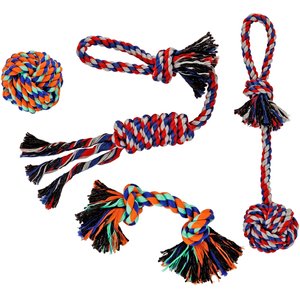 Frisco Rope Multipack Dog Toy, Small/Medium, 4 count