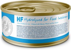 Blue Buffalo Natural Veterinary Diet HF Hydrolyzed for Food Intolerance Grain-Free Wet Cat Food, 5.5-oz, case of 24 slide 2 of 8