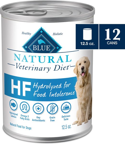 BLUE BUFFALO NATURAL VETERINARY DIET HF Hydrolyzed for Food Intolerance ...