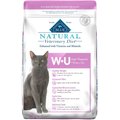 Blue Buffalo Natural Veterinary Diet W+U Weight Management + Urinary Care Grain-Free Dry Cat Food, 16-lb bag