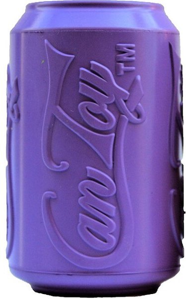 SodaPup Can Treat Dispensing Tough Dog Chew Toy, Grape Crush, Large slide 1 of 8