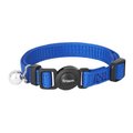 Frisco Nylon Breakaway Cat Collar with Bell, Blue, 8 to 12-in neck, 3/8-in wide