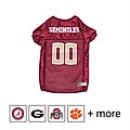 Pets First NCAA Dog & Cat Jersey, Florida State, XX-Large