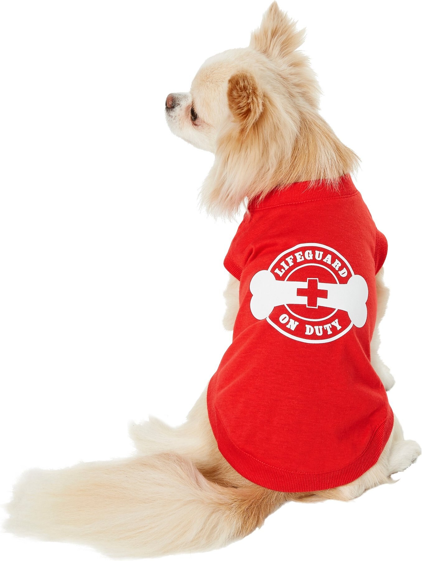 lifeguard on duty dog shirt