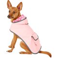 Frisco Lightweight Reversible Packable Travel Dog Raincoat, Pink, Small
