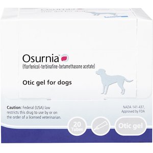 Osurnia Otic Gel for Dogs, 1 mL, 20 tubes