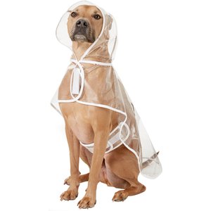 Frisco Lightweight Clear Vinyl Dog Raincoat, X-Large