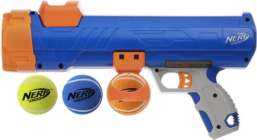 Discontinued NERF DOG Tennis Ball Blaster Dog Toy, Small
