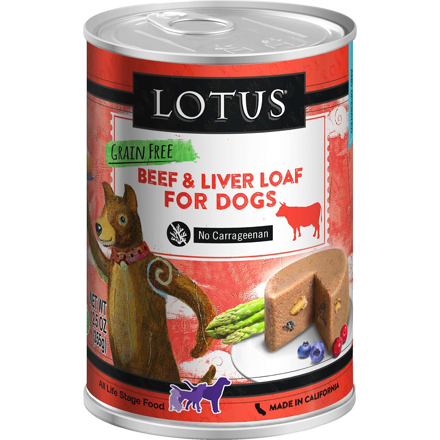 Lotus Turkey Loaf Grain-Free Canned Dog Food