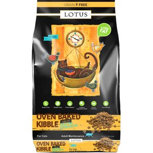 Lotus Low-Fat Chicken Grain-Free Recipe Dry Cat Food, 11-lb bag