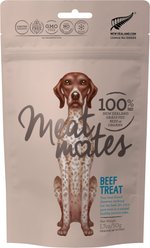Meat Mates Beef Freeze-Dried Raw Dog Treats, 1.7-oz bag slide 1 of 9
