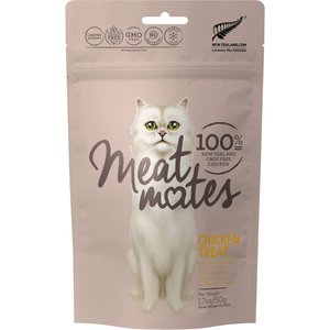 Meat Mates Chicken Freeze-Dried Raw Cat Treats, 1.7-oz bag
