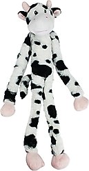 Multipet Swingin' Slevin Oversized Spotted Cow Squeaky Plush Dog Toy, XX-Large