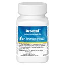 Drontal Dewormer for Tapeworms, Roundworms, Hookworms for Cats, 50 tablets