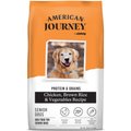 American Journey Active Life Formula Senior Chicken, Brown Rice & Vegetables Recipe Dry Dog Food, 28-lb bag