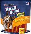 Busy Bone with Beggin' Twist'd! Long-Lasting Cheddar & Hickory Smoke Small/Medium Dog Treats, 10 count