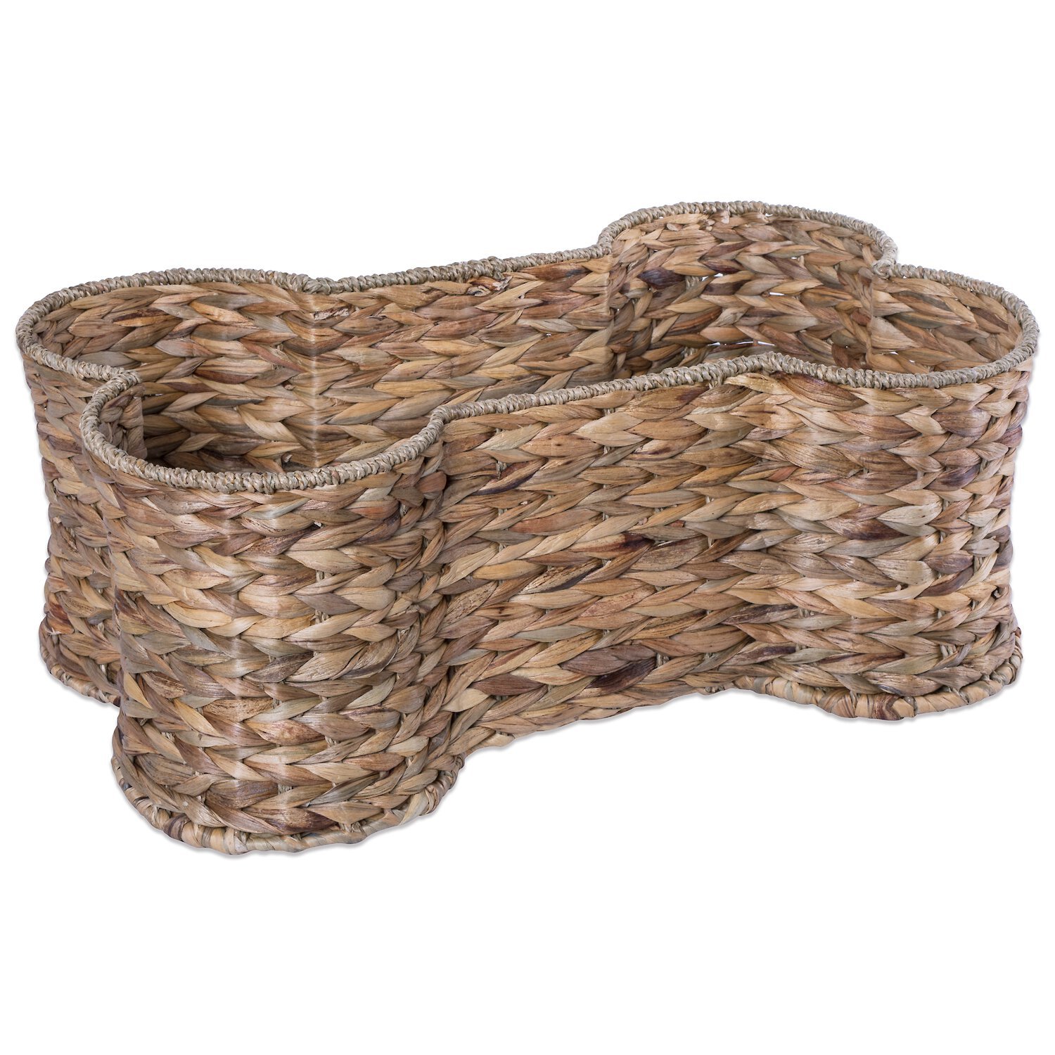 BONE DRY Bone-Shaped Hyacinth Storage Basket Customer Questions - Chewy.com