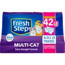 Fresh Step Multi-Cat Extra Strength Scented Clumping Cat Litter, 42-lb