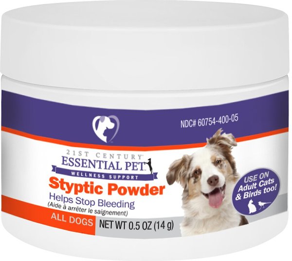 21st Century Essential Pet Styptic Powder for Dogs, Cats & Birds, 0.5-oz jar slide 1 of 2