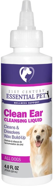 21st Century Essential Pet Clean Ear Liquid for Dogs, 4-oz bottle slide 1 of 2