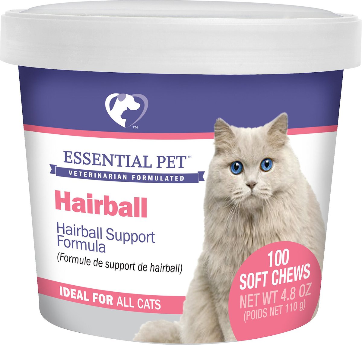 21ST CENTURY ESSENTIAL PET Hairball Support Soft Chews Supplement for Cats, 100 count