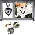 Cathedral Art Pet Memorial Frame with Ashes Locket