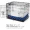 Show in main carousel: Brindle Waterproof Orthopedic Pillow Cat & Dog Bed with Removable Cover, Navy Trellis, Small slide 6 of 8