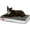 Show in main carousel: Brindle Plush Orthopedic Pillow Cat & Dog Bed with Removable Cover, Charcoal Black, Medium slide 4 of 8