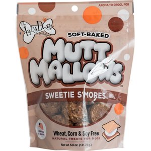 The Lazy Dog Cookie Co. Mutt Mallows Sweetie S'mores Soft-Baked Dog Treats, 5-oz bag