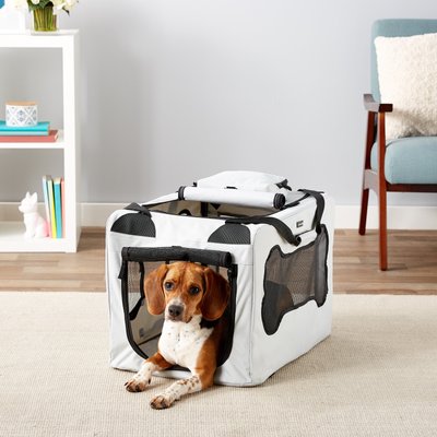 Mr. Peanut's Double Door Collapsible Soft-Sided Dog Crate, slide 1 of 1