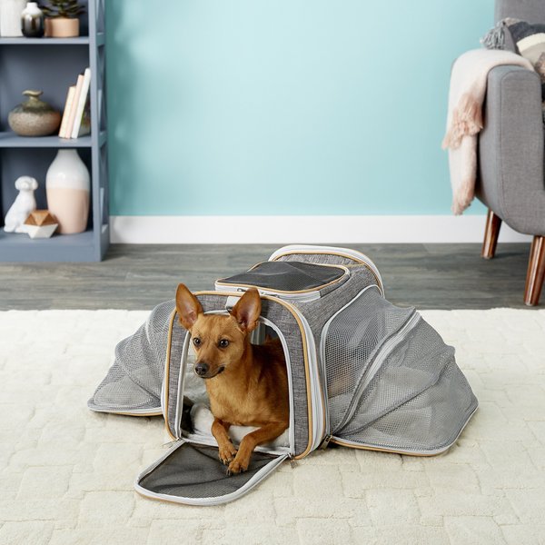 Mr. Peanut's Platinum Series Double Expandable Pet Carrier