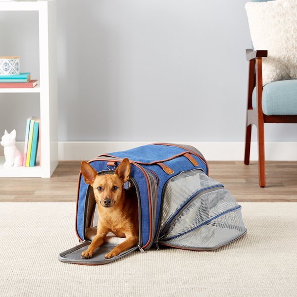 Premium Double Expandable Airline Approved Pet Carrier Best