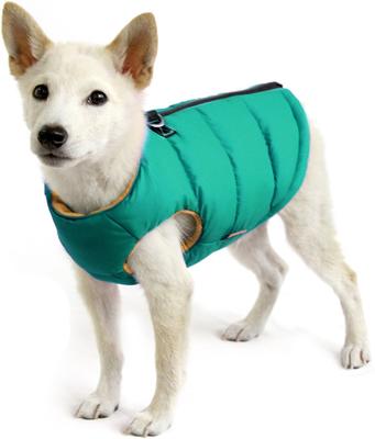 Show full view: Gooby Padded Dog Vest, Turquoise, X-Small slide 8 of 10
