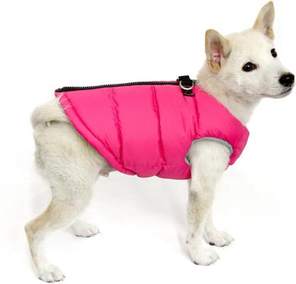 Show full view: Gooby Padded Dog Vest, Pink, X-Small slide 9 of 10