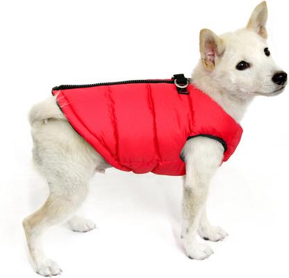 Show full view: Gooby Padded Dog Vest, Red, Small slide 9 of 10