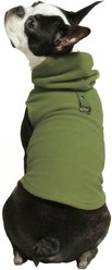Gooby Fleece Vest Dog Hoodie, Green, Large